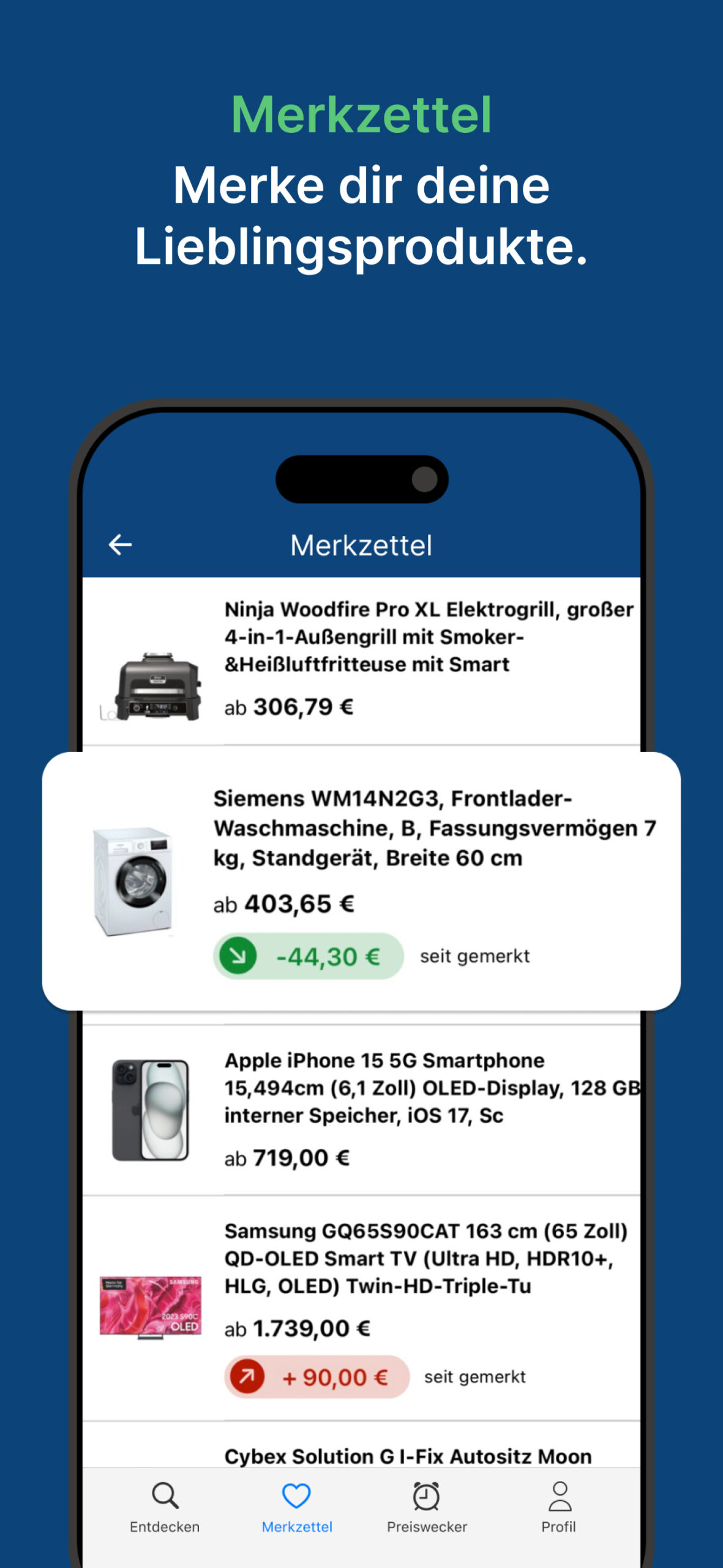 Preisvergleich App