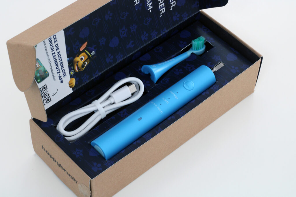 happybrush ECO VIBE KIDS Verpackungsinhalt