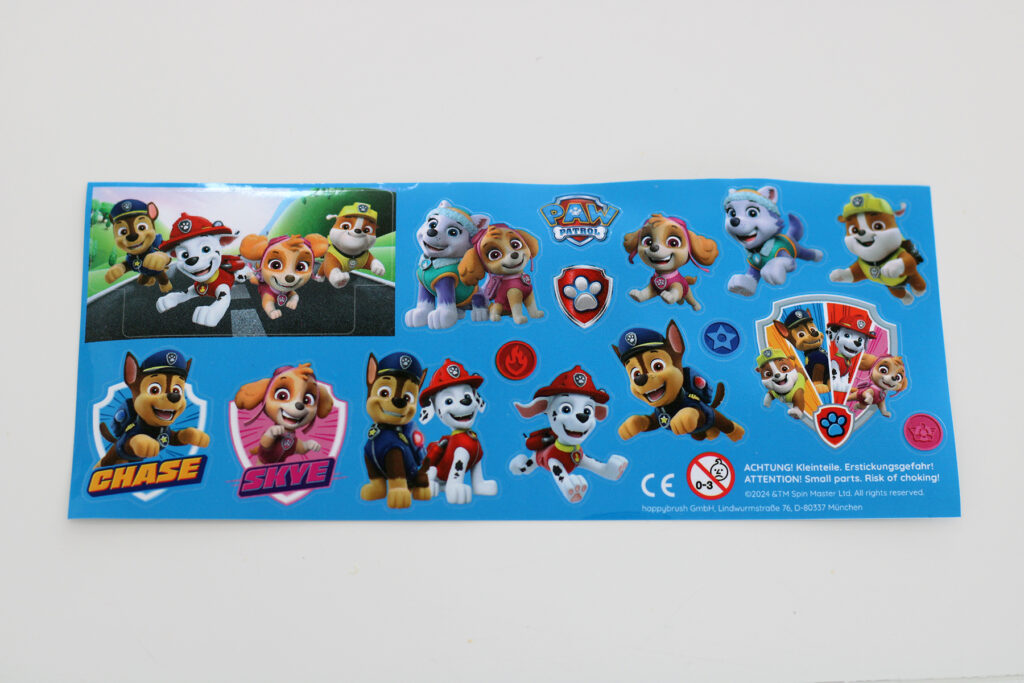 happybrush ECO VIBE KIDS Sticker Bogen Paw Patrol